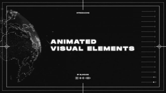 Blindusk – Animated Visual Elements