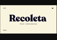 Recoleta Font Family